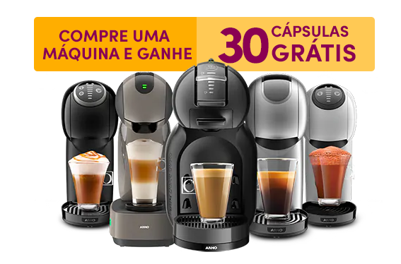 Cafeteiras Dolce Gusto e Máquinas de Café | Nescafé Dolce Gusto header image