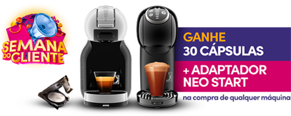 Cafeteiras Dolce Gusto e Máquinas de Café | Nescafé Dolce Gusto header image