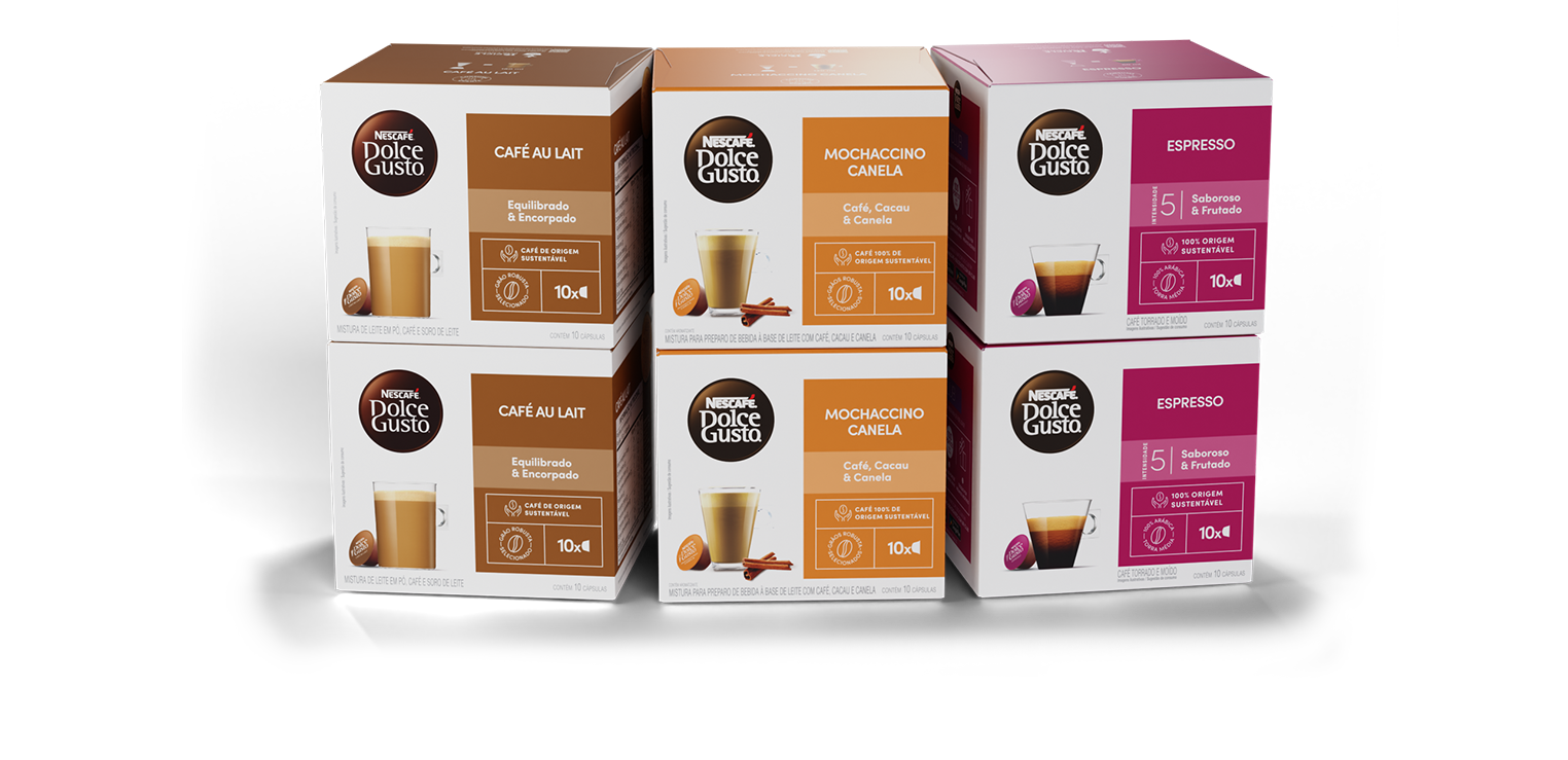 Cápsulas Nescafé Dolce Gusto - Suas bebidas favoritas! header image