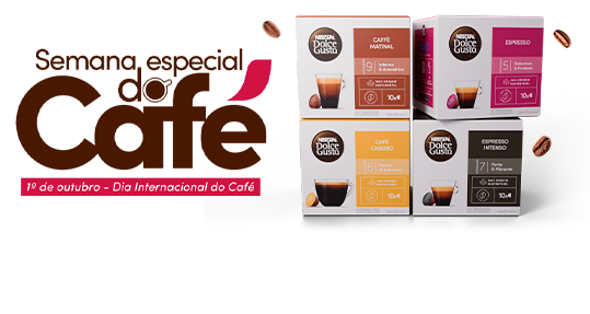 Cápsulas Nescafé Dolce Gusto - Suas bebidas favoritas! header image