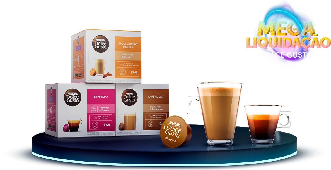 Cápsulas Nescafé Dolce Gusto - Suas bebidas favoritas! header image