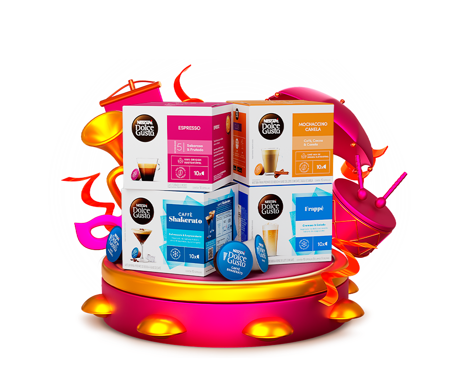 Cápsulas Nescafé Dolce Gusto - Suas bebidas favoritas! header image