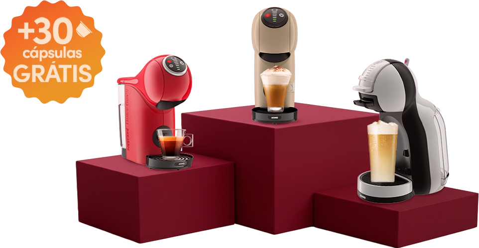 Cafeteiras Dolce Gusto e Máquinas de Café | Nescafé Dolce Gusto header image