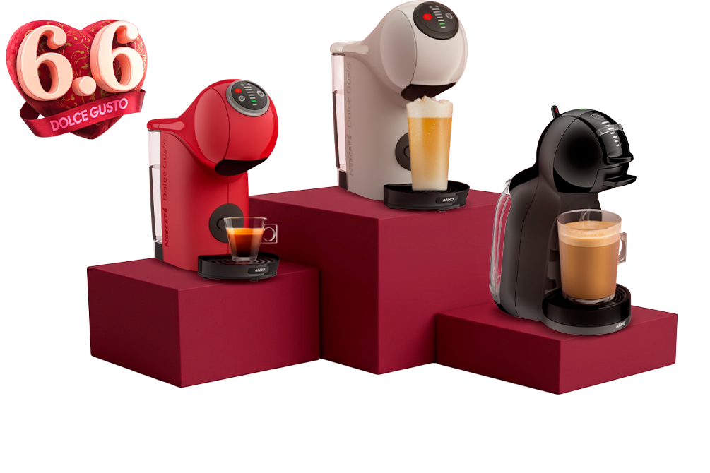 Cafeteiras Dolce Gusto e Máquinas de Café | Nescafé Dolce Gusto header image