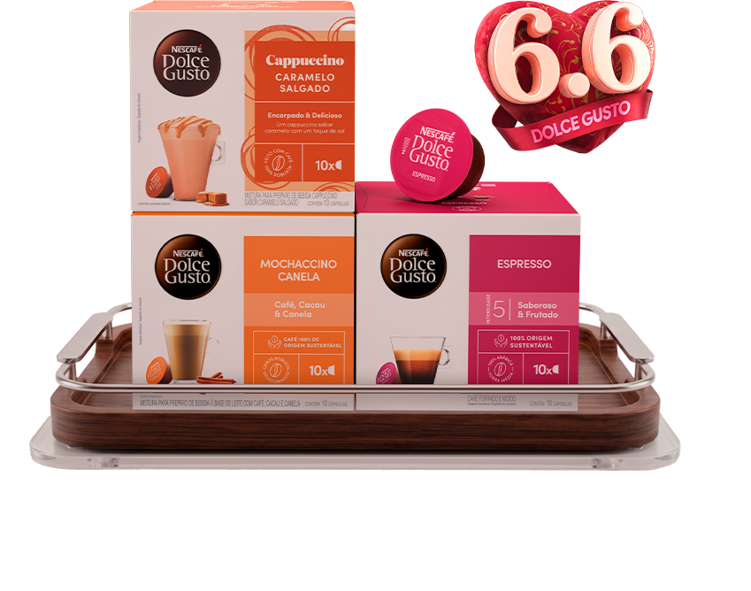 Cápsulas Nescafé Dolce Gusto - Suas bebidas favoritas! header image