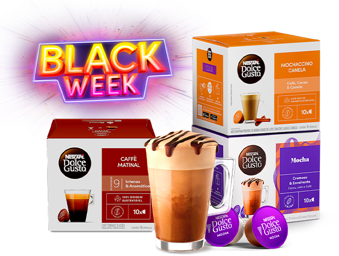 Cápsulas Nescafé Dolce Gusto - Suas bebidas favoritas! header image