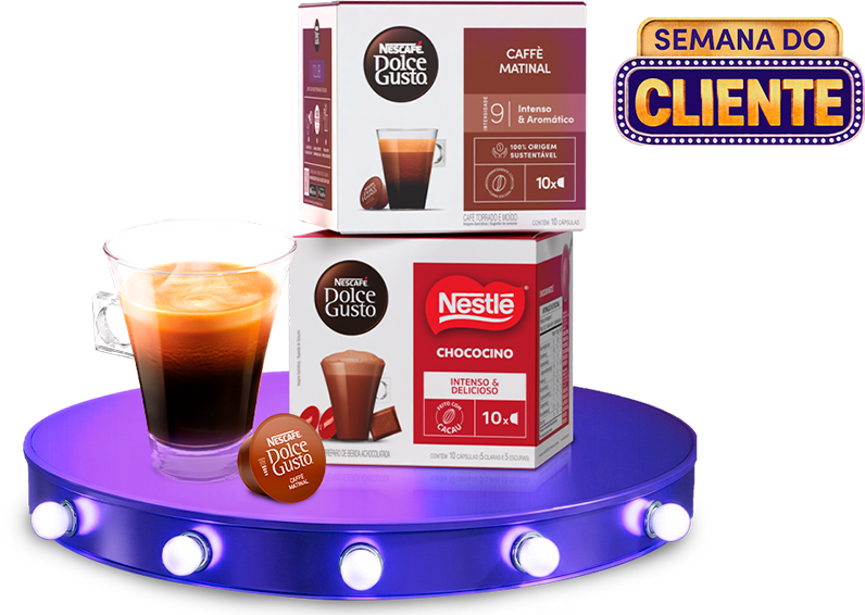Cápsulas Nescafé Dolce Gusto - Suas bebidas favoritas! header image