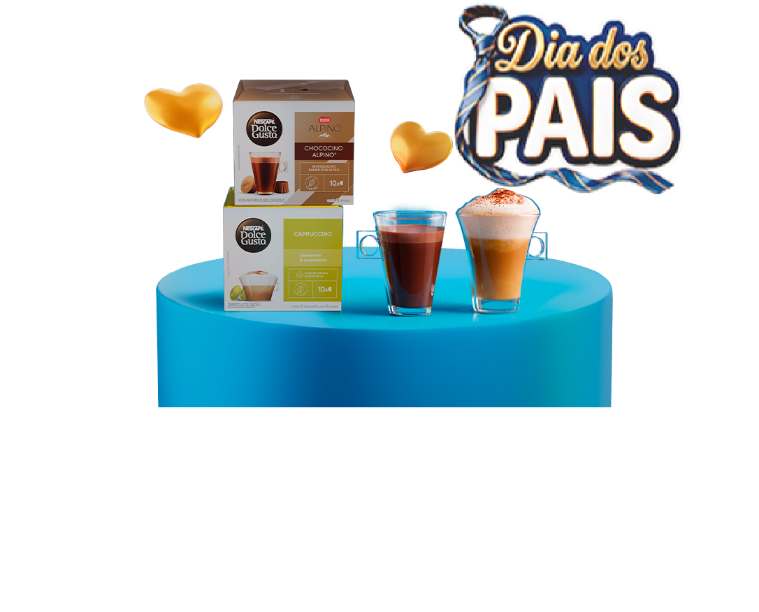 Cápsulas Nescafé Dolce Gusto - Suas bebidas favoritas! header image