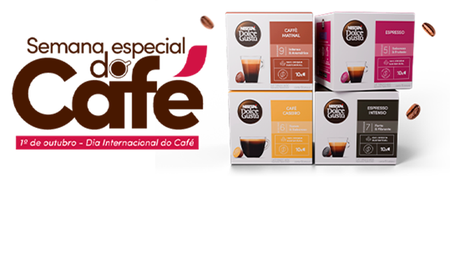 Cápsulas Nescafé Dolce Gusto - Suas bebidas favoritas! header image