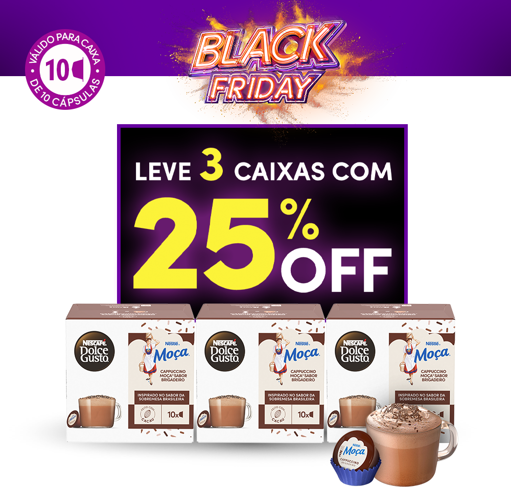 COMBO MOÇA BRIGADEIRO 4 CAIXAS COM 35% OFF