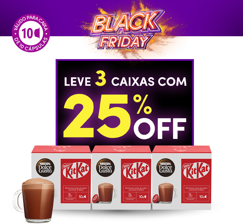 COMBO KITKAT 3 CAIXAS COM 25% OFF
