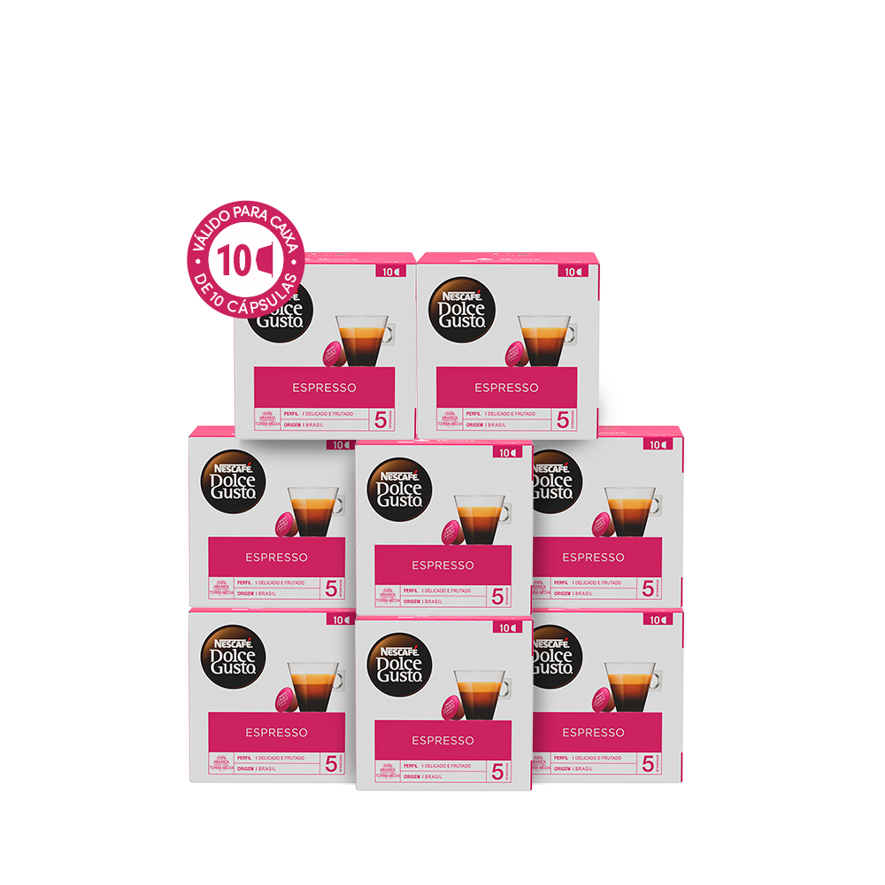 COMBO ESPRESSO LEVE 80 PAGUE 60 CÁPSULAS