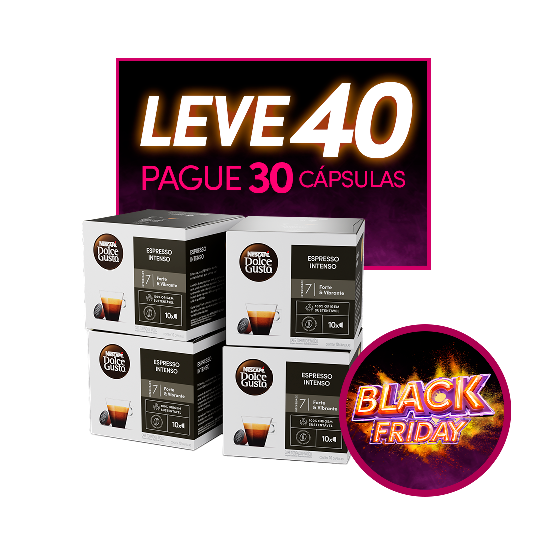 COMBO ESPRESSO INTENSO - LEVE 40 PAGUE 30