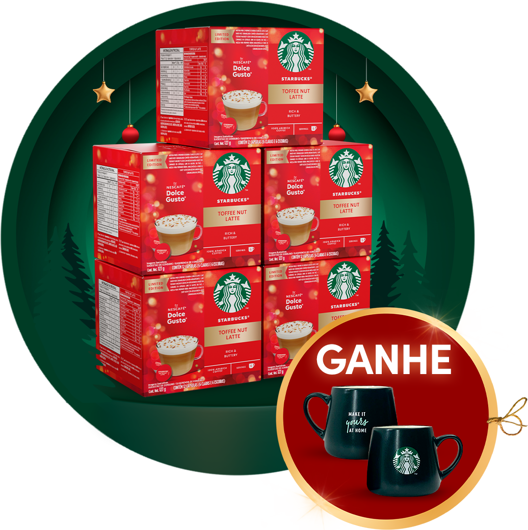 COMBO TOFFE NUT XÍCARA VERDE