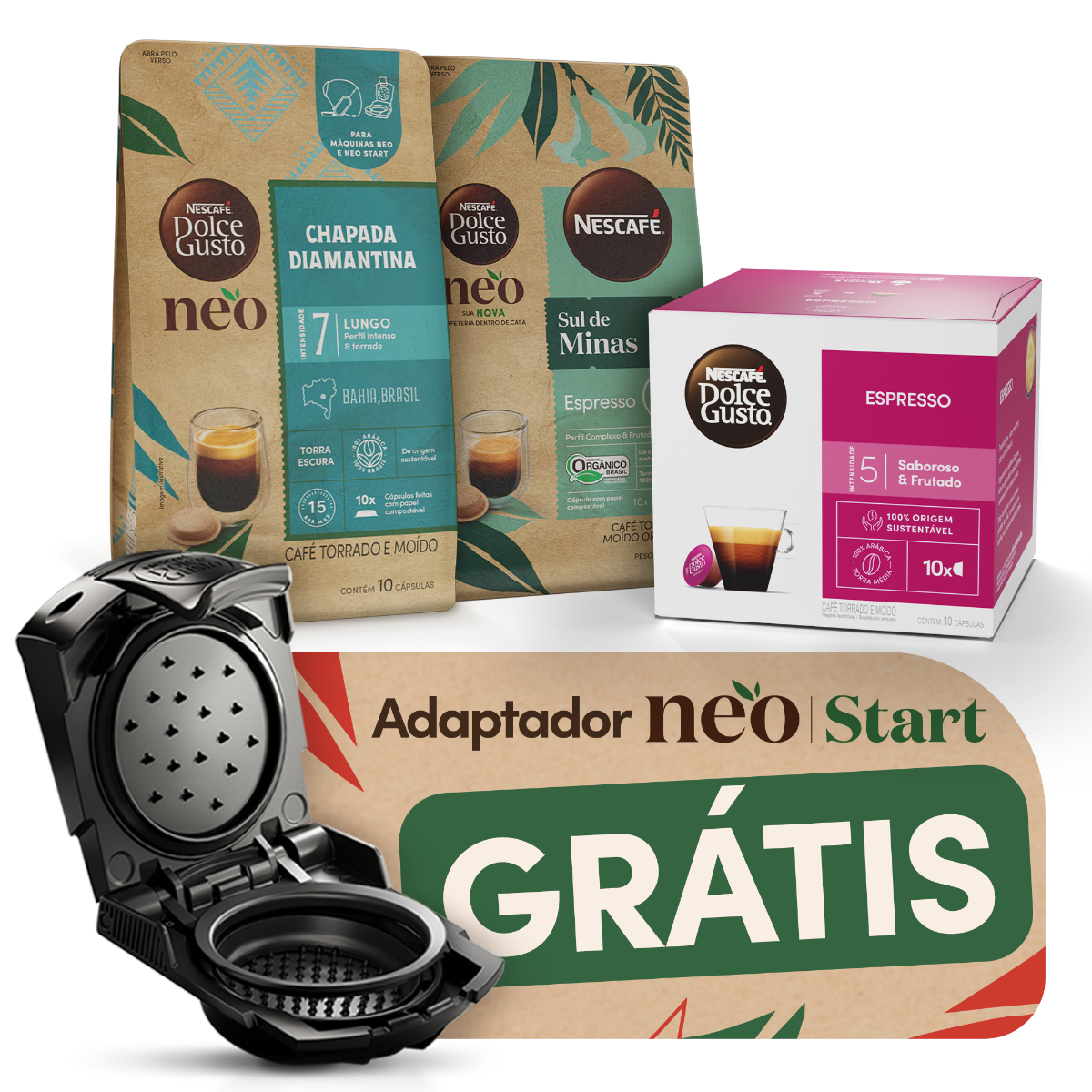 KIT ORIGINAL + NEO - GANHE ADAPTADOR