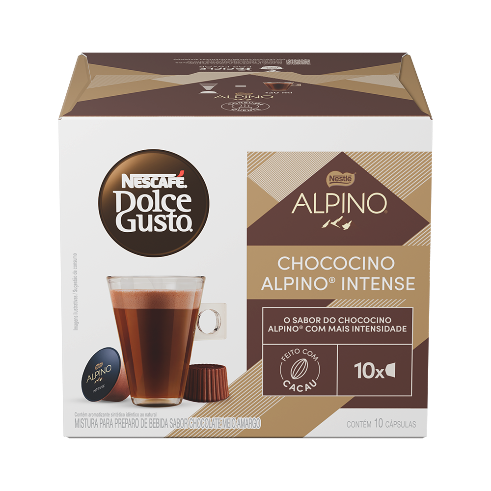 Chococino Alpino Intense 10 Capsules