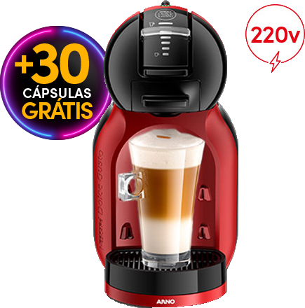 Mini Me Vermelha e Preta 220v