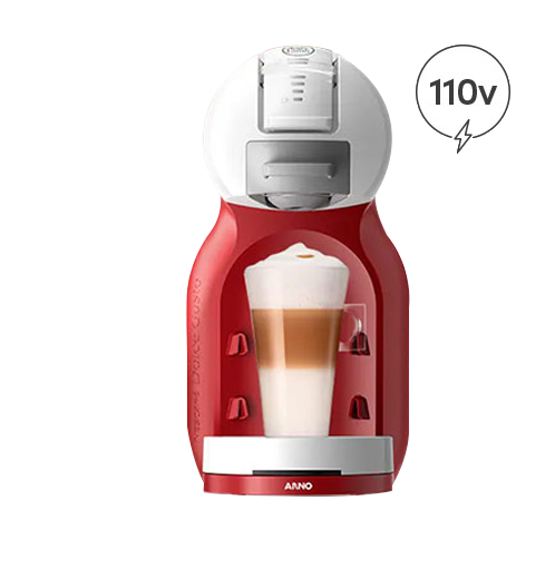 Mini Me Automática Máquina de Café Vermelha (110v)