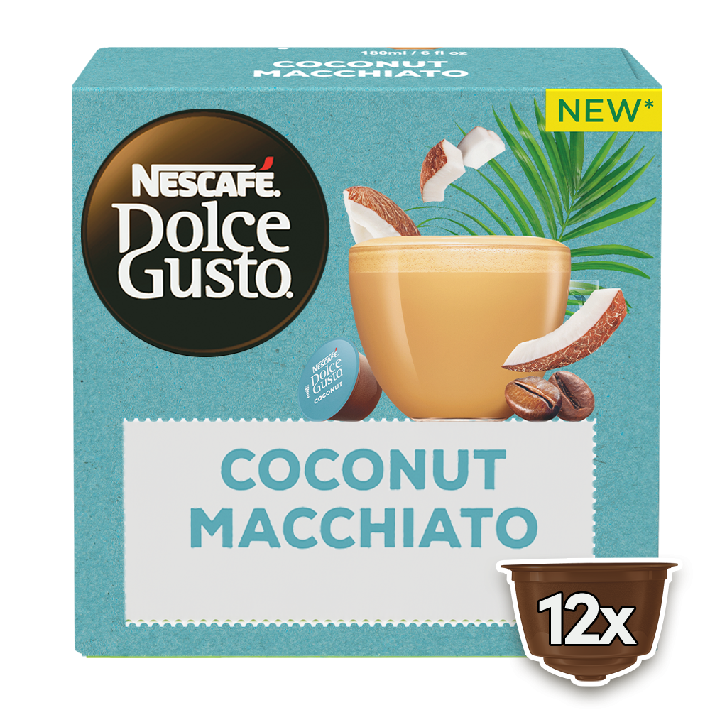 MACCHIATO COCO VEGANO 12 cápsulas