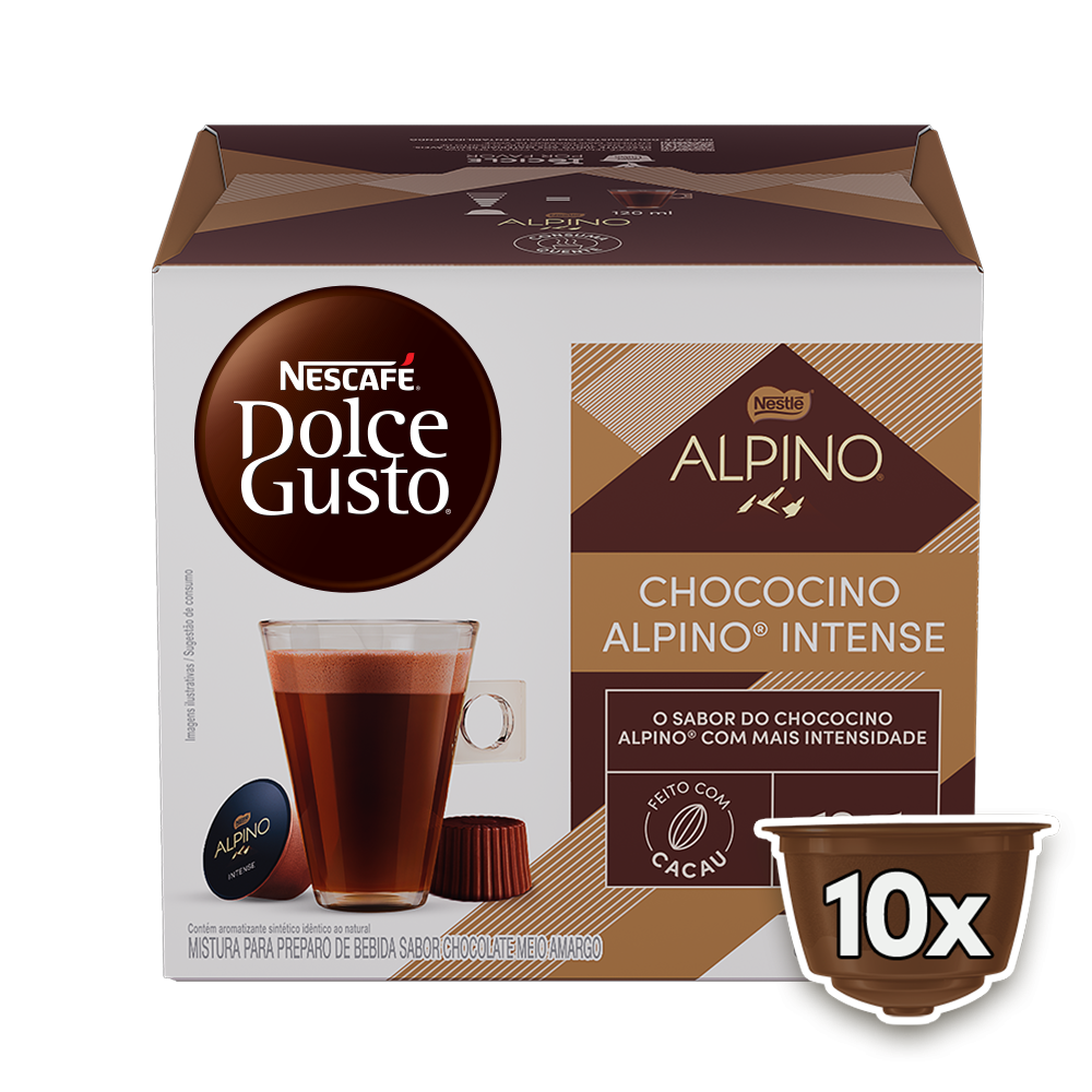 Chococino Alpino Intense 10 Capsules