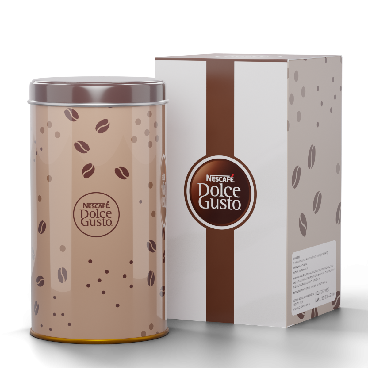 Coffee Capsule Holder Tin