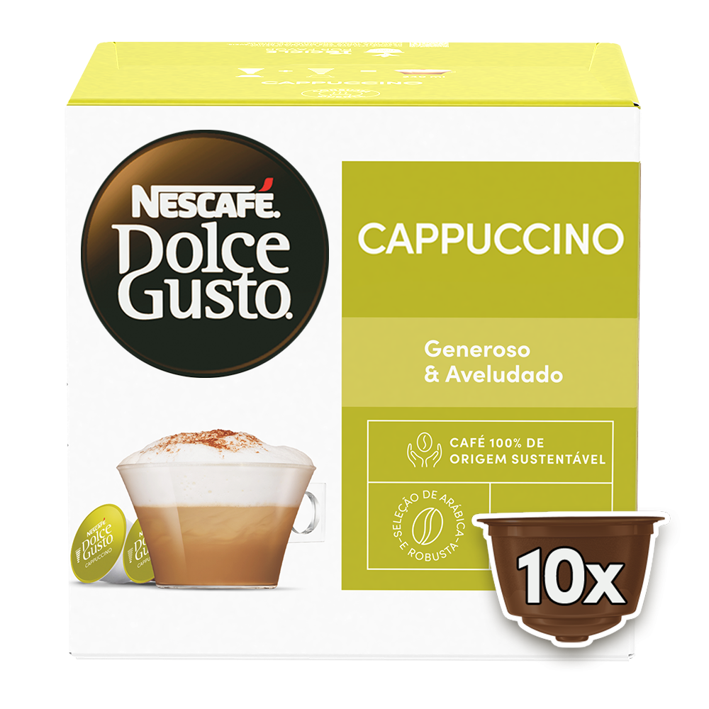 CAPPUCCINO 10 CÁPSULAS