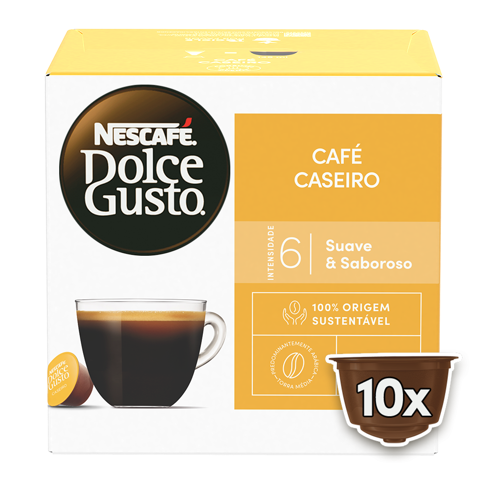 CAFÉ CASEIRO 10 CÁPSULAS