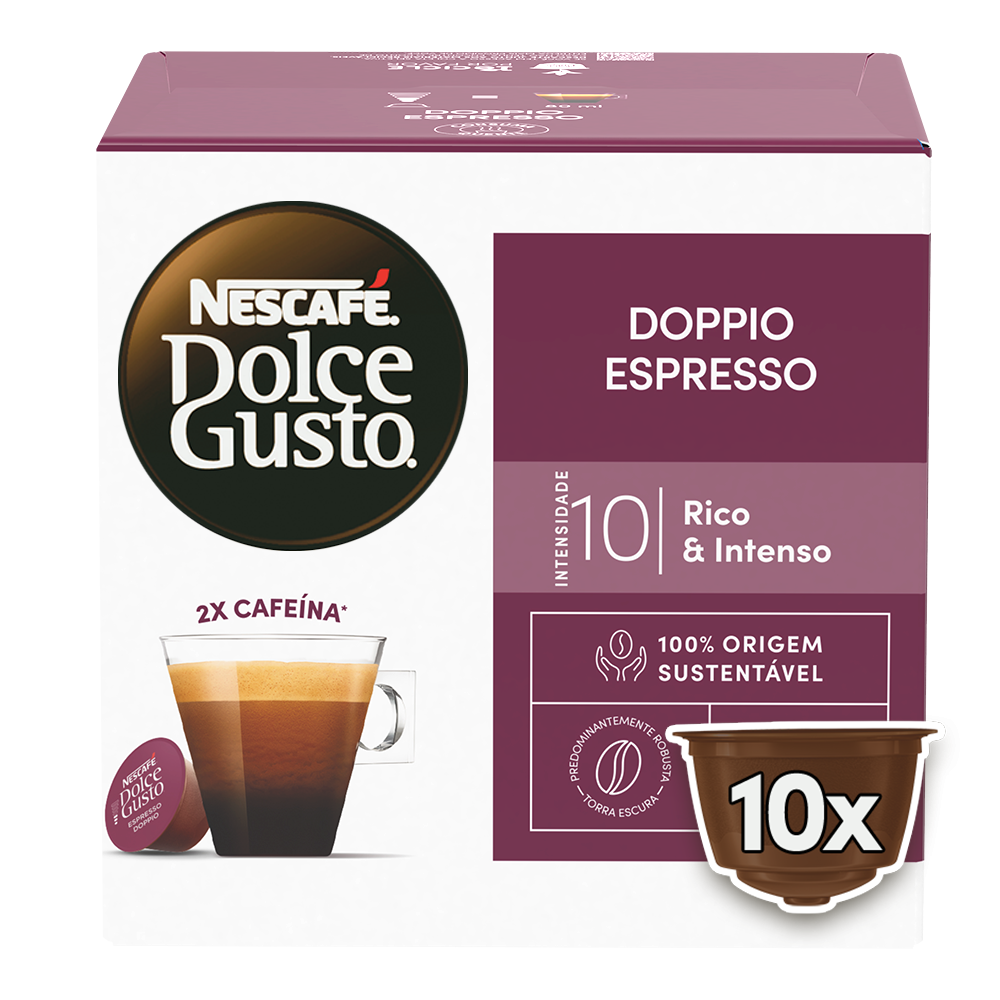 DOPPIO ESPRESSO 10 CÁPSULAS