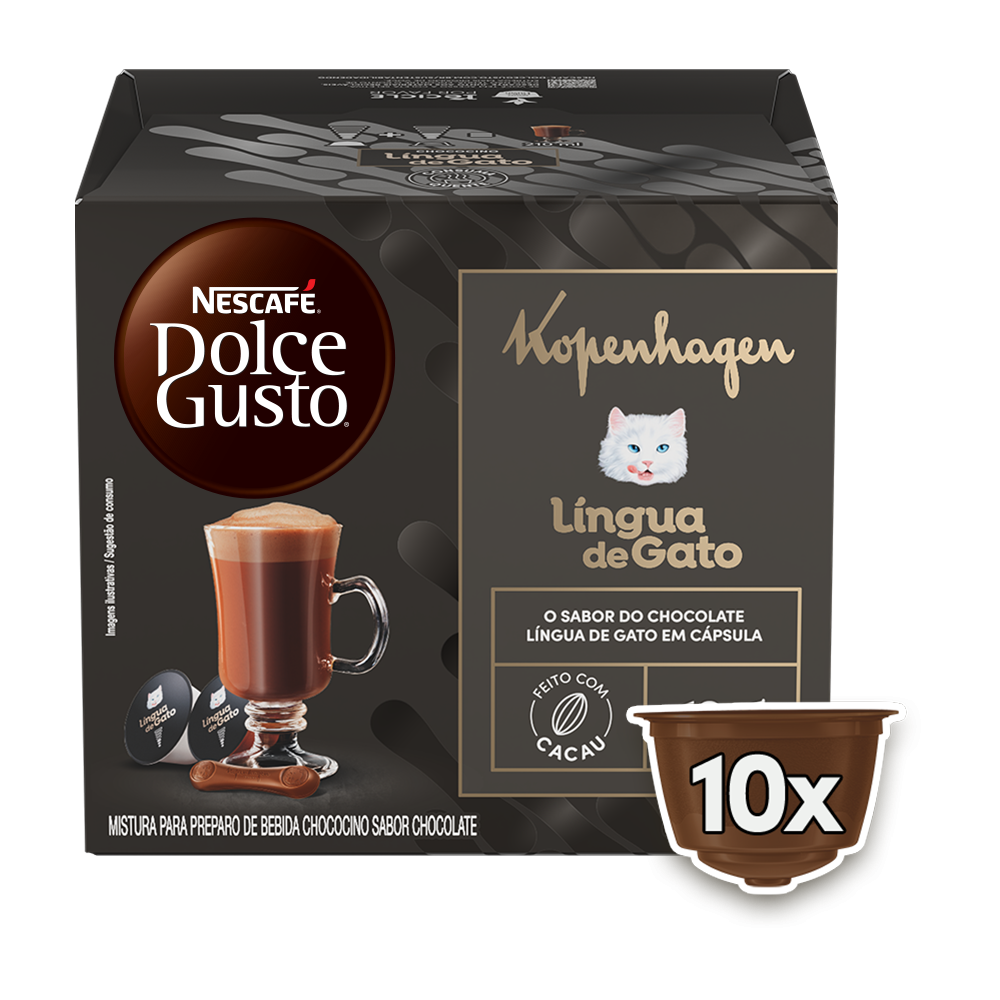 KOPENHAGEN LÍNGUA DE GATO 10 CÁPSULAS