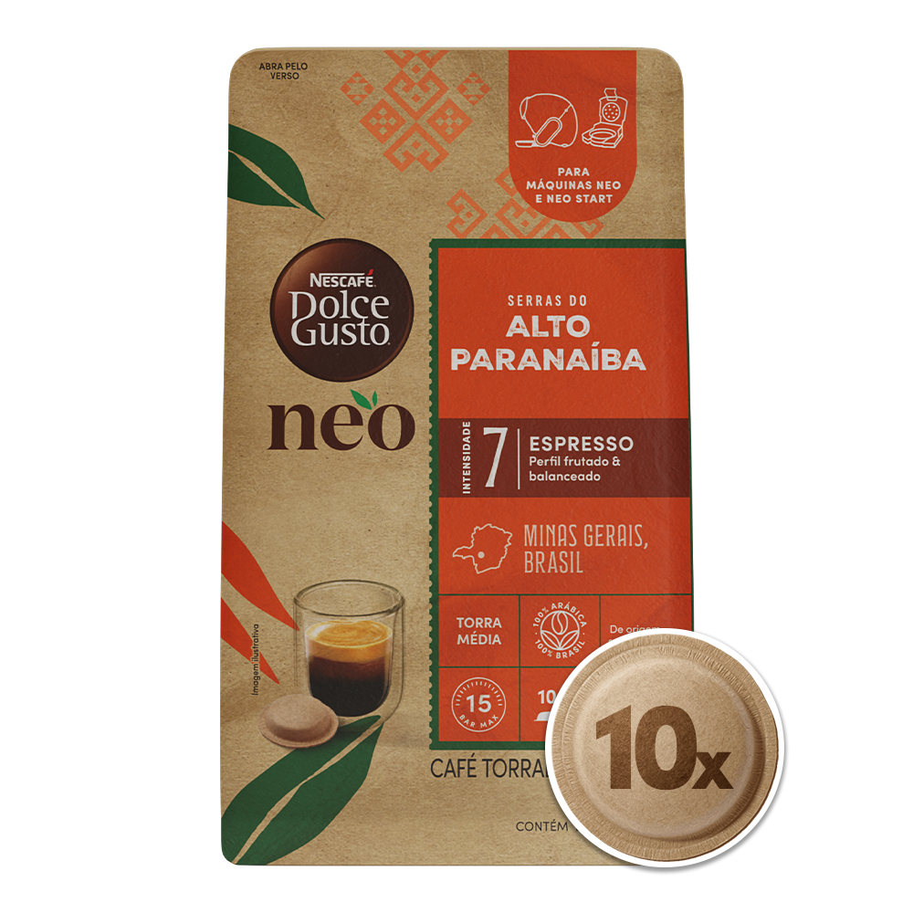 NEO Espresso Serras do Alto Paranaíba 10 Cápsulas