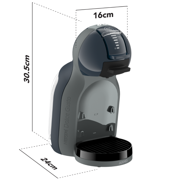 Nescafé Dolce Gusto MINI ME コーヒーメーカー Mini me 2.0 Cinza Chumbo 110v | Cafeteira Máquina de Café