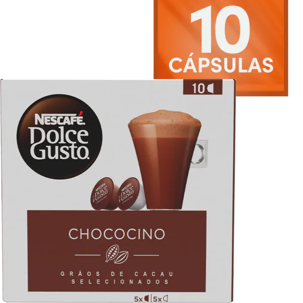 Chococino 10 Cápsulas Nescafé Dolce Gusto