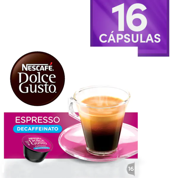  Café Leche Descafeinado Cápsulas Nescafé Dolce  Gusto