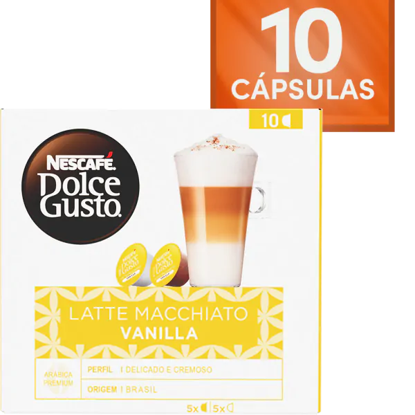 Dolce gusto latte macchiato vanilla clearance