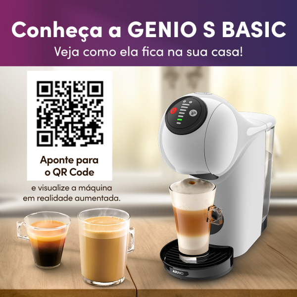 【新品未開封】NESCAFE Dolce Gusto Genio S Basic Cafeteira Genio S Basic Branca 110V | NESCAFÉ® Dolce Gusto®