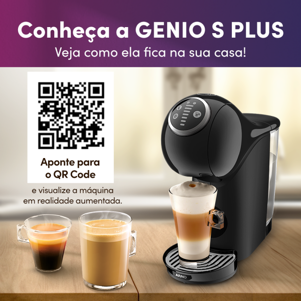 Genio S Plus Preta 110V | NESCAFÉ® Dolce Gusto®