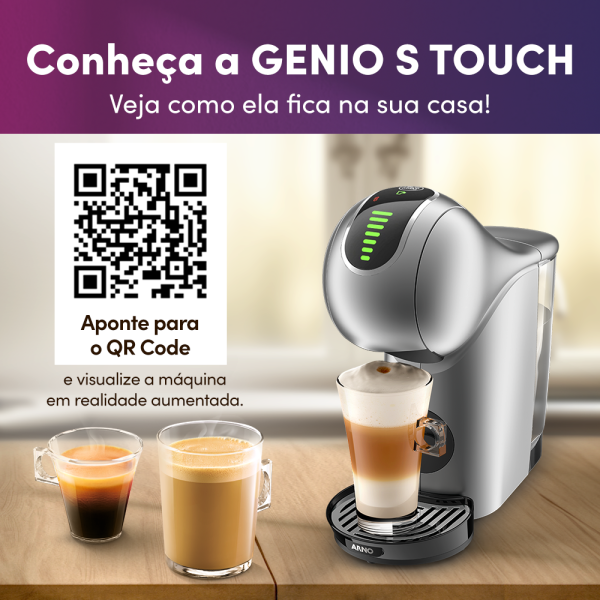 Genio S Touch Prata 110V | Nescafé Dolce Gusto