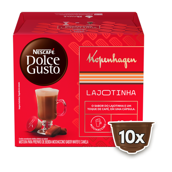 Kopenhagen Lajotinha 10 Cápsulas | Nescafé Dolce Gusto