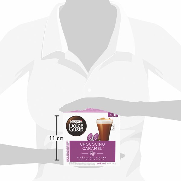 Cápsulas Chococino Caramel 10 Cápsulas Nescafé Dolce Gusto