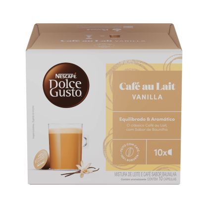 CAFÉ AU LAIT VANILLA 10 CÁPSULAS