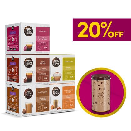 COMBO BOAS VINDAS COM LATA COM 20% OFF