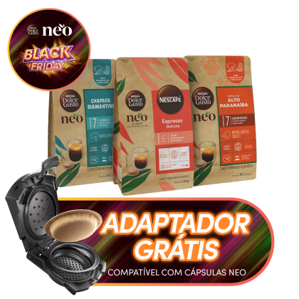 Combo compatíveis Adaptador NEO Start - 30 cápsulas