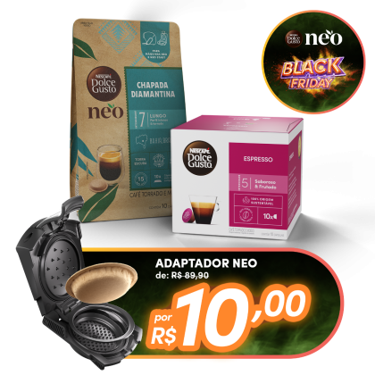 KIT ORIGINAL + CAFÉ NEO + ADAPTADOR NEO START