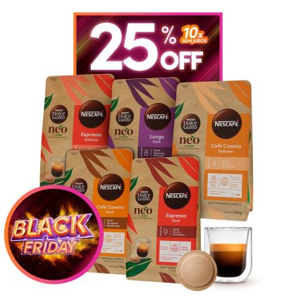Combo Boas-Vindas NEO com 25% OFF