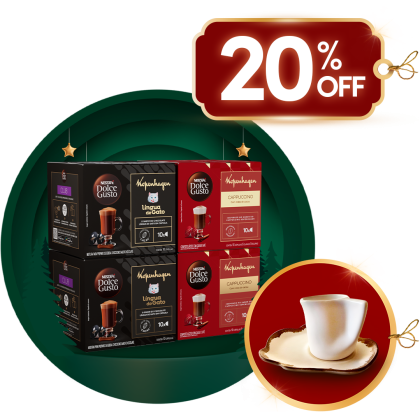 COMBO KOPENHAGEN 4 CAIXAS + XÍCARA 20% OFF