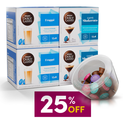 COMBO VERÃO 4 CAIXAS + PORTA CÁPSULAS 25% OFF