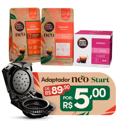 KIT BOAS VINDAS NEO + ADAPTADOR NEO START