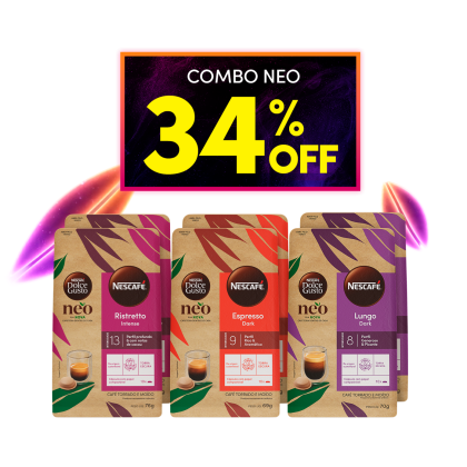 Combo NEO - Os queridinhos com 34% OFF