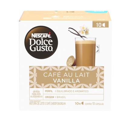 CAFÉ AU LAIT VANILLA 10 CÁPSULAS