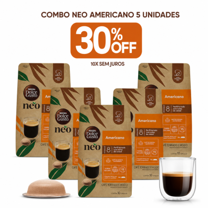 Combo NEO Americano - 5 Caixas 30% OFF
